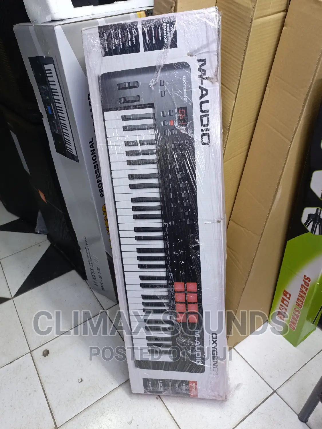 M Audio Oxygen 61 Keys Midi Controller