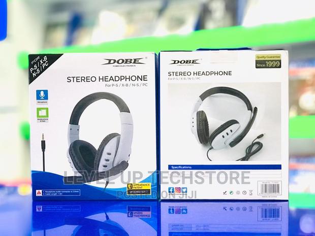 Dobe Wired Stereo Headphones With Microphone - New