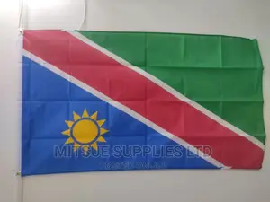 Country National Flag for Namibia 38 by 58 Inch Polyester