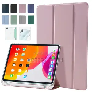 Pro 12.9 11/10.2/Air/Mini Slim iPad Soft Clear Cover Leather