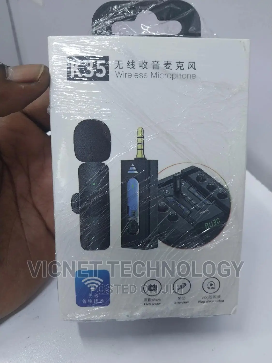 Vlog, Podcast, Interview Wireless Microphone