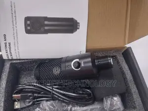 Podcast Microphone With Volume Button