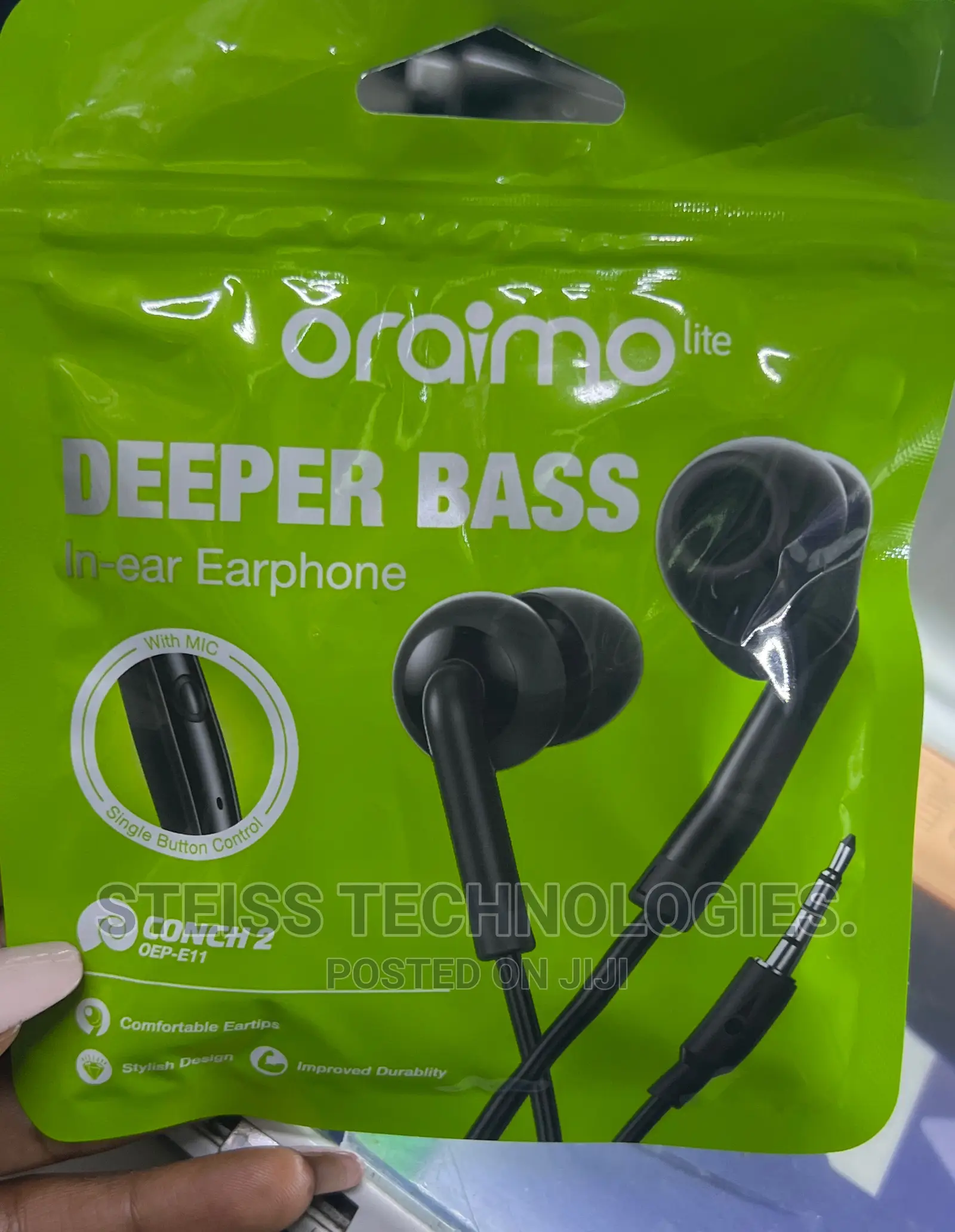Oraimo Wired Earphones-E11
