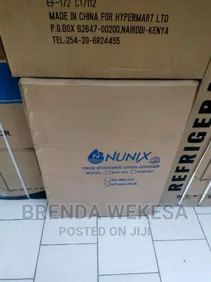 Nunix Cooker 3 Gas 1 Electric Burner Standing Cooker - Other