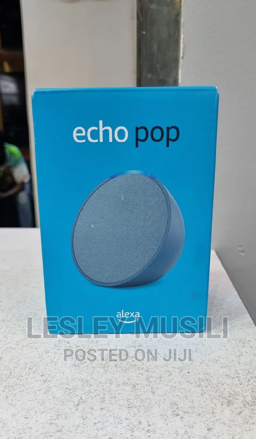 Amazon Echo Pop Compact Smart Speaker (Charcoal)