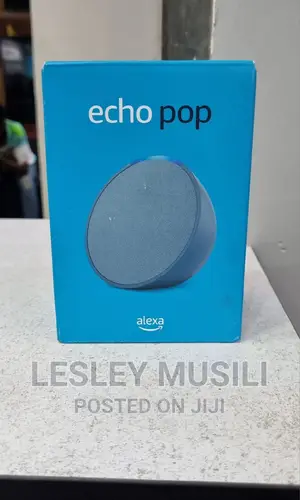 Amazon Echo Pop Compact Smart Speaker (Charcoal)