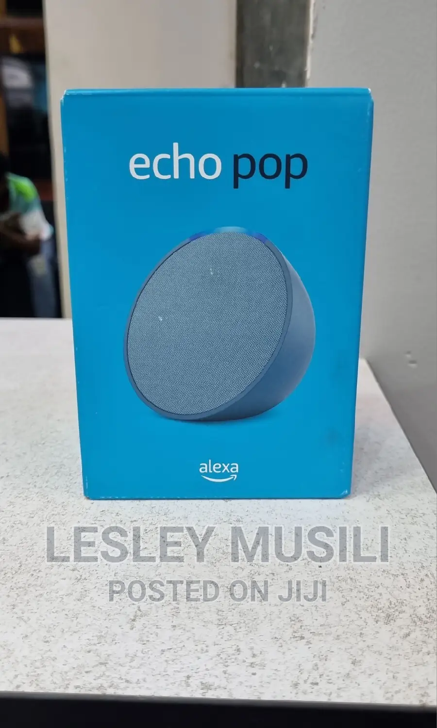 Amazon Echo Pop Compact Smart Speaker (Charcoal)