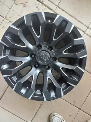 Black Rhino Offset Rims Size 20 Fitting Prado, Hilux, Ford