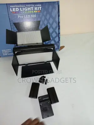 Professional Photo Video LED Light Kit Pro LED 600