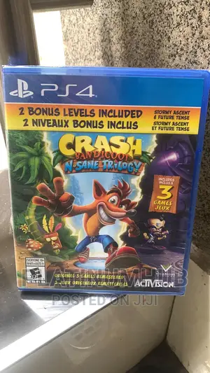 Play Station 4 Crash Bandicoot N Sane Trilogy