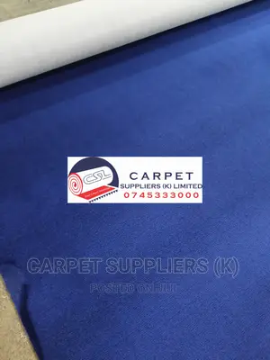 Executive Blue Carpet