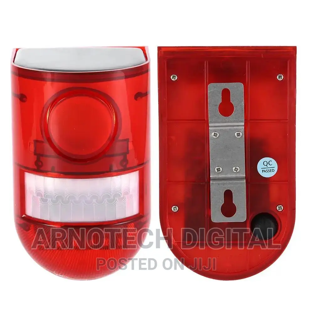 Motion Detector Security Solar Alarm