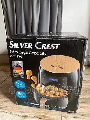 Air Fryer Oven Silver Crest 6L Air Fryer