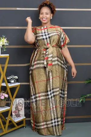 Silk Dera With Scarf