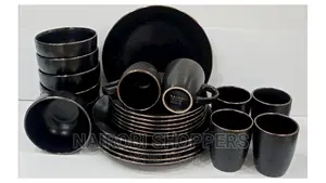 Dinner Set 24pieces (Black)