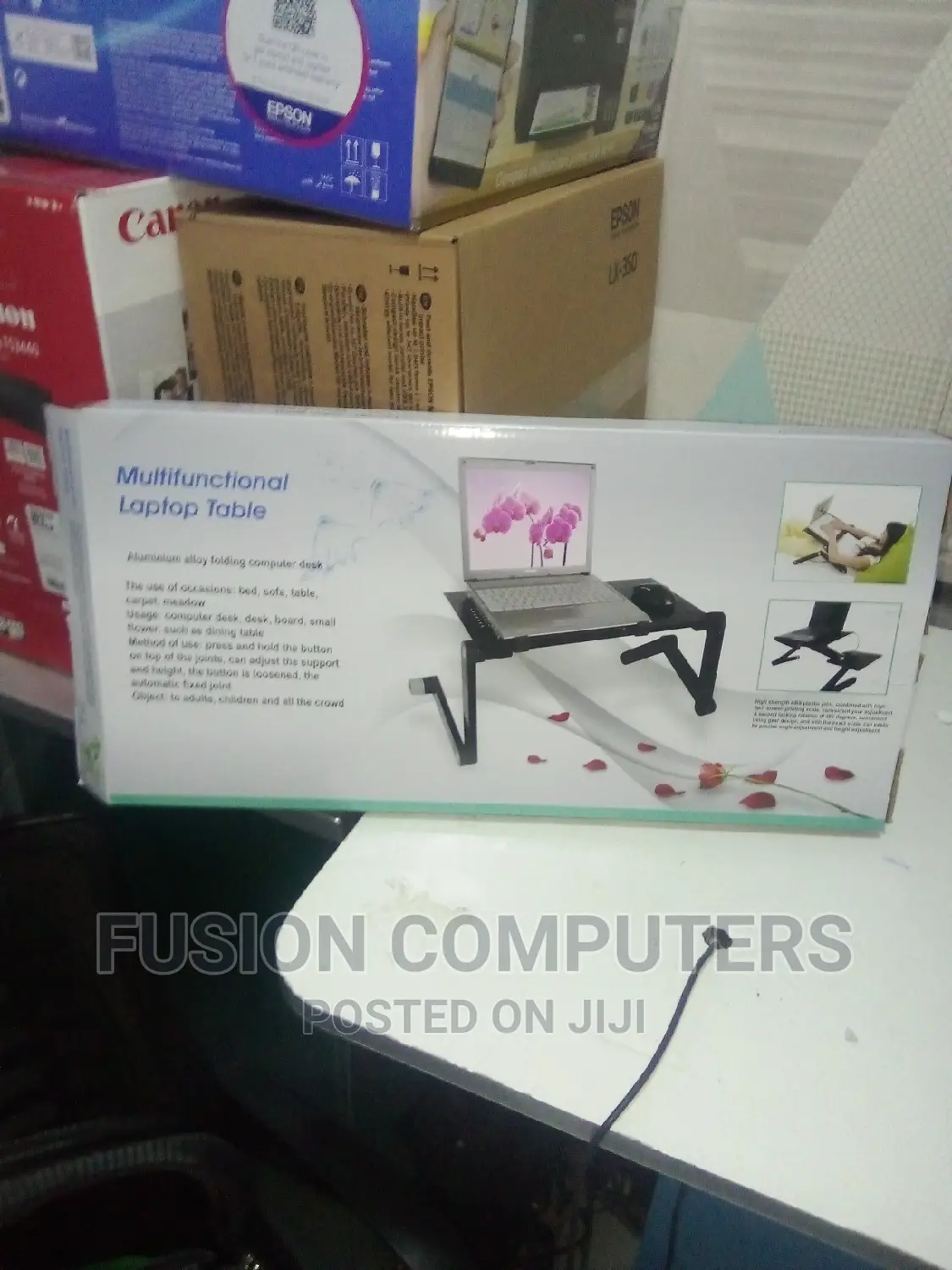 Generic Foldable Adjustable Laptop Stand Holder