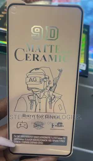 Ceramic Screenguards.