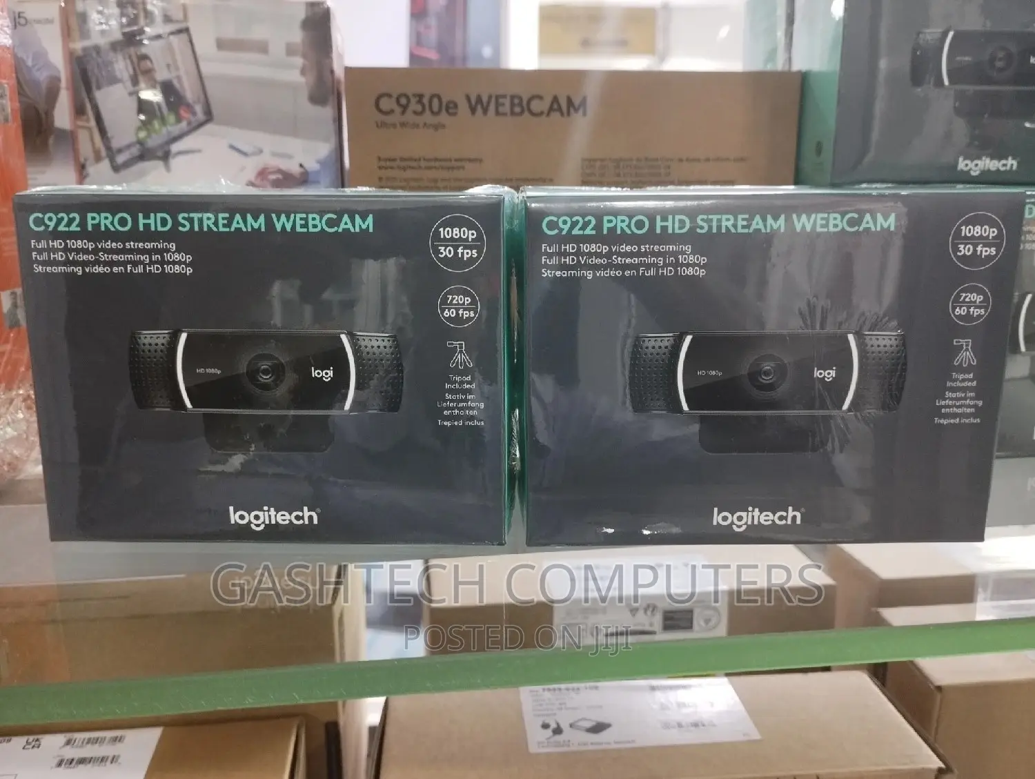Logitech C922 Hd Stream Webcam^Logitech C922 Hd Stream Webca