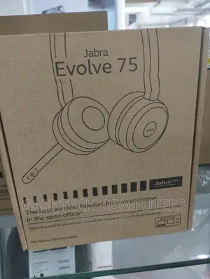 Jabra Evolve 75 Ms Stereo Headset Link 370