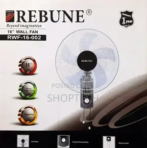 *Rebune Wall Fan 16inch