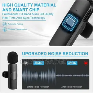Wireless Lavalier Microphone for Cell Phones