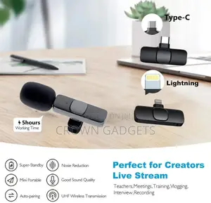 Wireless Lavalier Microphone Collar Mic