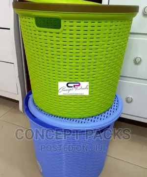 Concept Round Laundry Basket