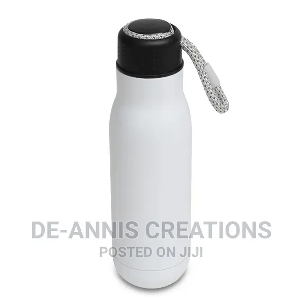 White String Thermal Bottle