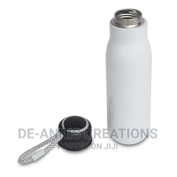 White String Thermal Bottle