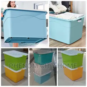 Storage Containers With Pulleys
