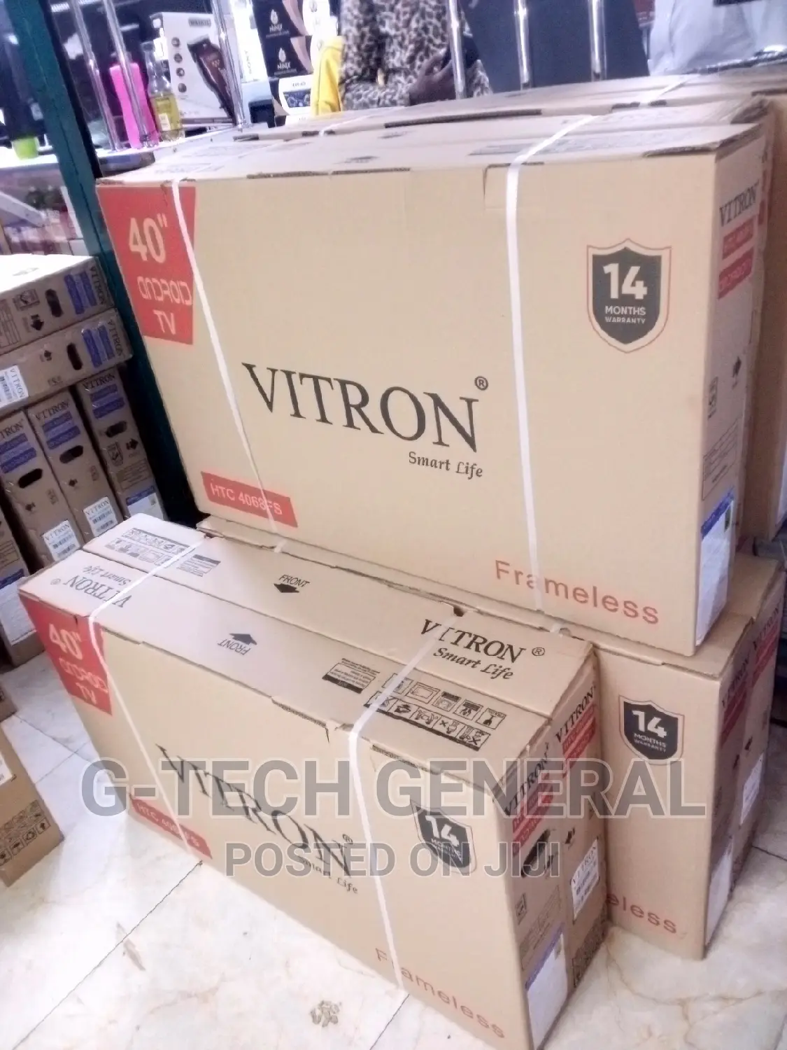 Vitron 40inch Smart Android, Youtube, Netflix,Free Channels