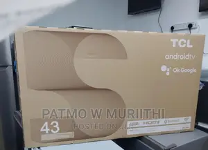 TCL 43" Smart Android Frameless Facebook Youtube Netflix