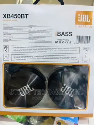 Jbl Xb450bt Wireless Headphones.