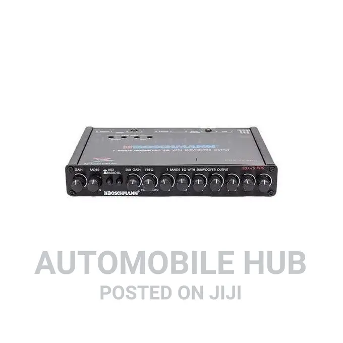 Boschmann Equalizer Eqx-75 Pro 7 Band