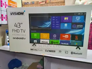 Vision Plus VP8843SF,43" Inch Frameless FHD Smartandroid TV