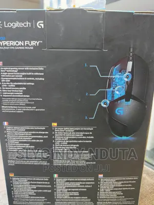 Logitech G402 Hyperion Fury Gaming Mouse