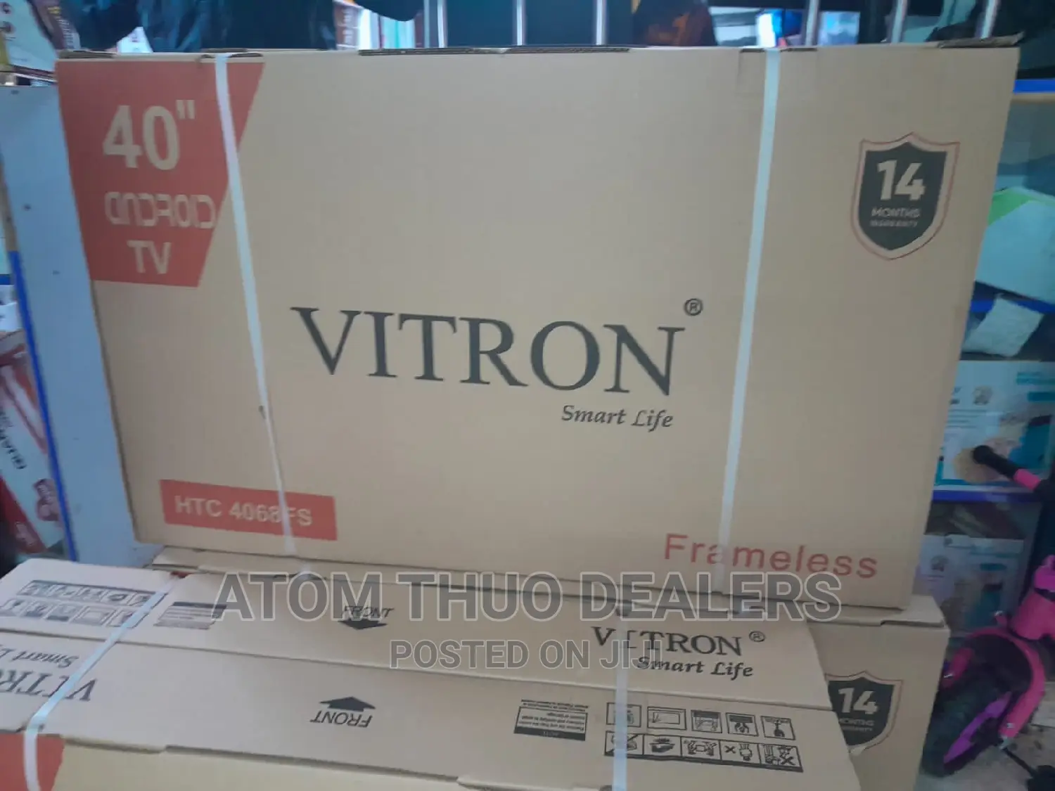Vitron 40 Inches Smart Android /Tv