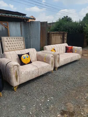 Brown 5 Seater Sofa