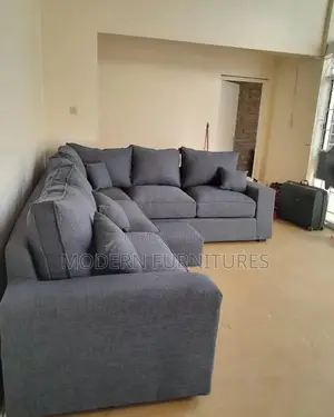 Dark Grey L-Sofa