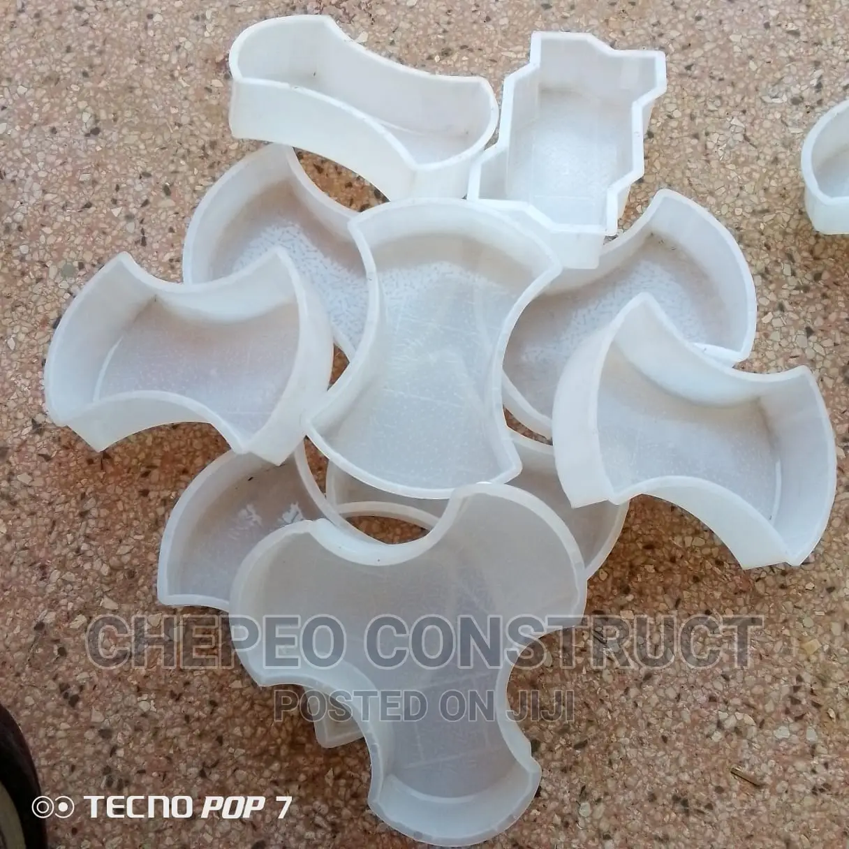 The 3D Trihex Coloured Cabro Paving Block