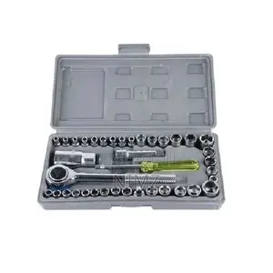 Generic 40 PCS Combination Socket Wrench Set