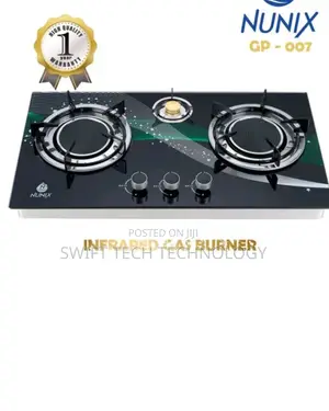 Nunix 3 Burner Cooker Infrared Cooker