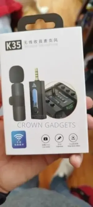  3.5mm Wireless Lavalier Lapel