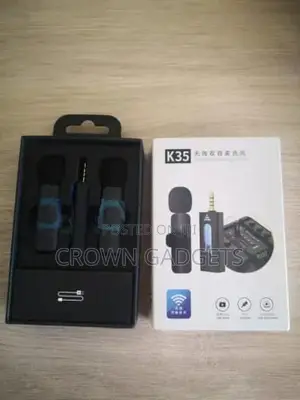 Wireless Lavalier Lapel Noise Reduction Microphone