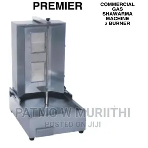 Commercial Gas Shawarma Machine 2 Burner
