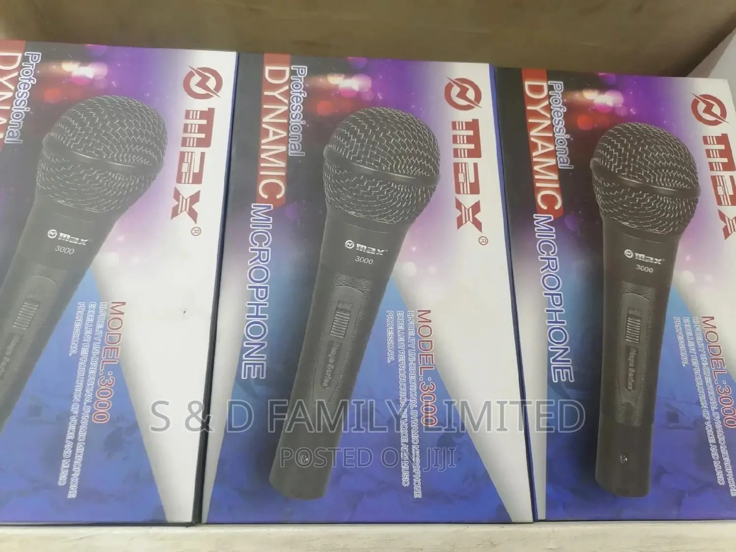 Omax 3000 Corded Microphone