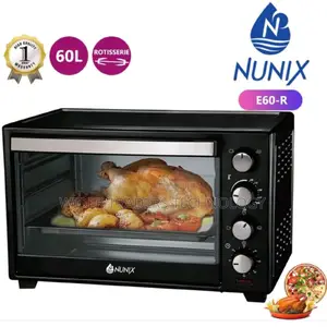 Nunix Electric Oven With Rotisserie 60ltrs
