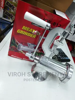 New Meat Mincer Grinder Aluminum Size 12