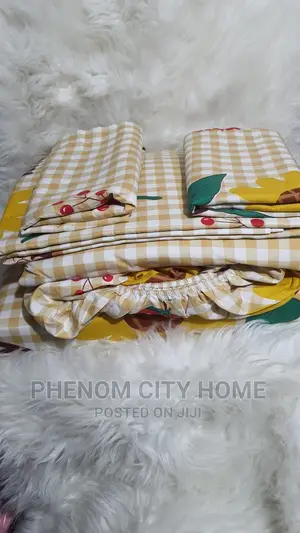 Cotton Fitted Bedsheet Set