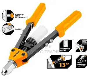 Tolsen Hand Riveter 13" Powder Coated Body With PVC Grip Tol